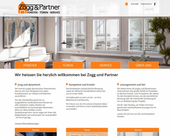 Homepage Zogg & Partner Oberschan  