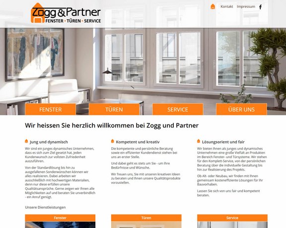 Homepage Zogg & Partner Oberschan