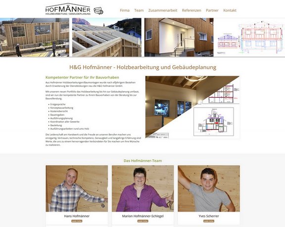 H&G Hofmänner - Holzbearbeitung und Gebäudeplanung H&G Hofmänner - Holzbearbeitung und Gebäudeplanung