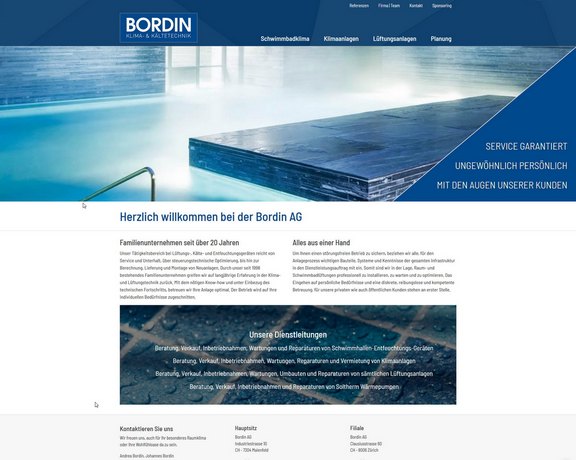 Bordin Klima- & Kältetechnik Maienfeld Bordin Klima- & Kältetechnik Maienfeld