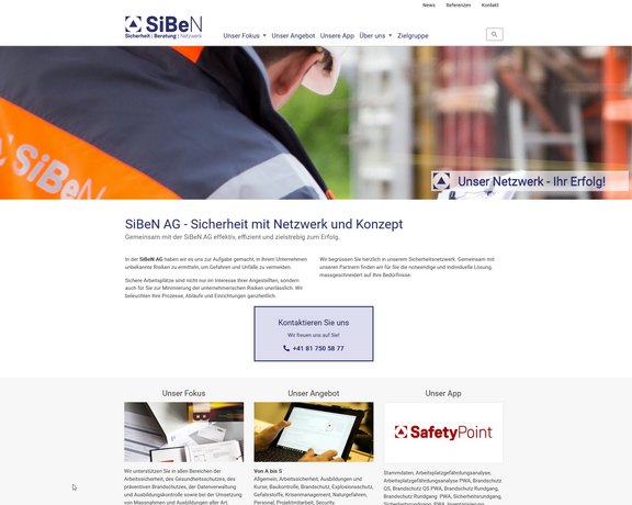 SiBeN AG, Sicherheit mit Netzwerk und Konzept in Buchs  