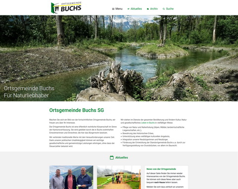 Ortsgemeinde Buchs Ortsgemeinde Buchs