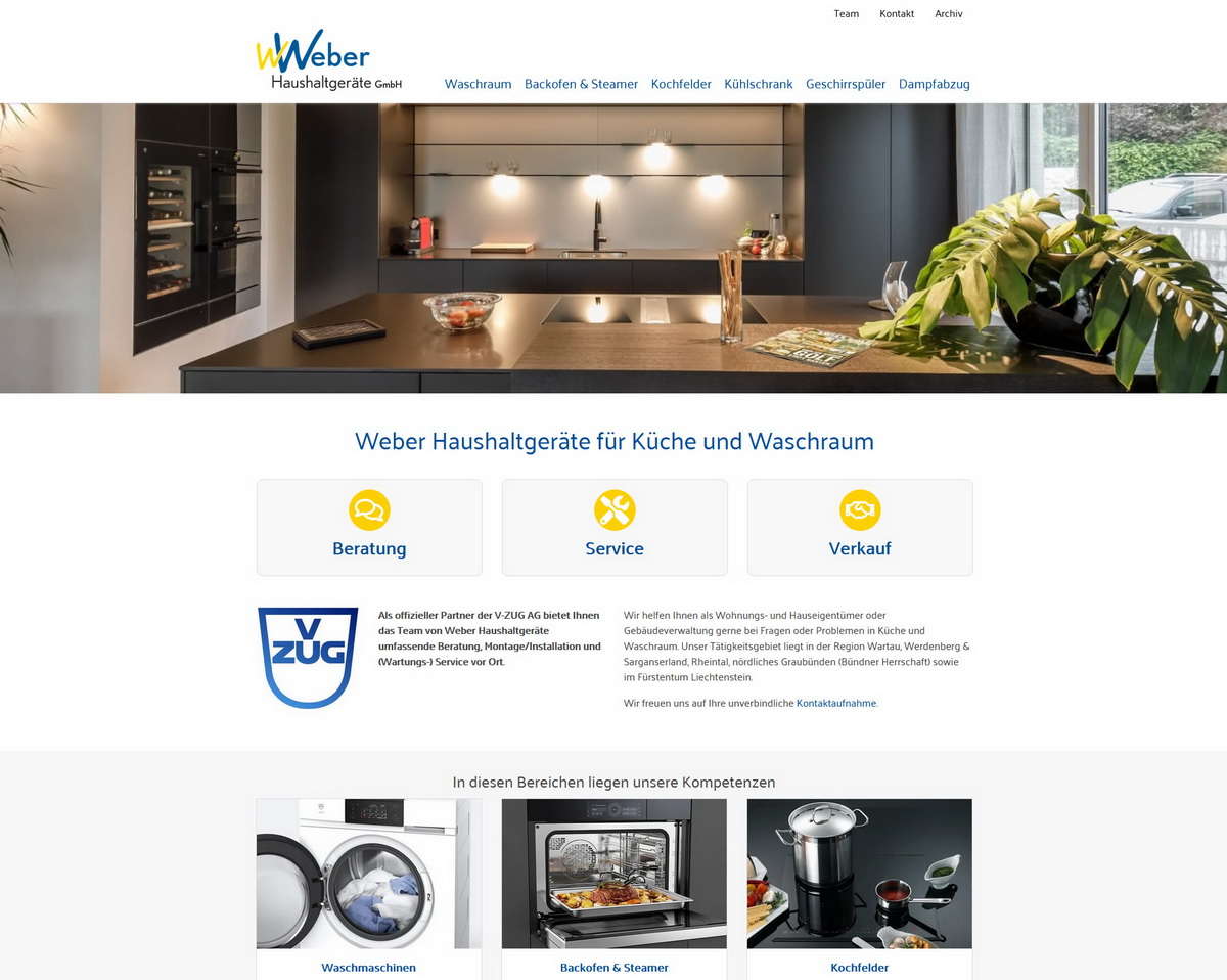 Weber Haushaltgeräte Azmoos Weber Haushaltgeräte Azmoos